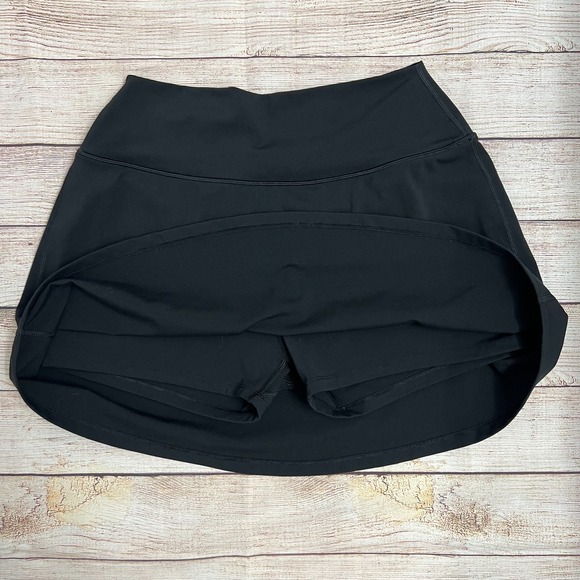 Spiritual Gangster Black Athletic Skort Size LARGE Gym Activewear Womens - Picture 2 of 8